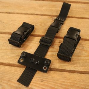 KIT sangle de port à la cuisse pour Etuis Kydex bo-shuriken (x3)