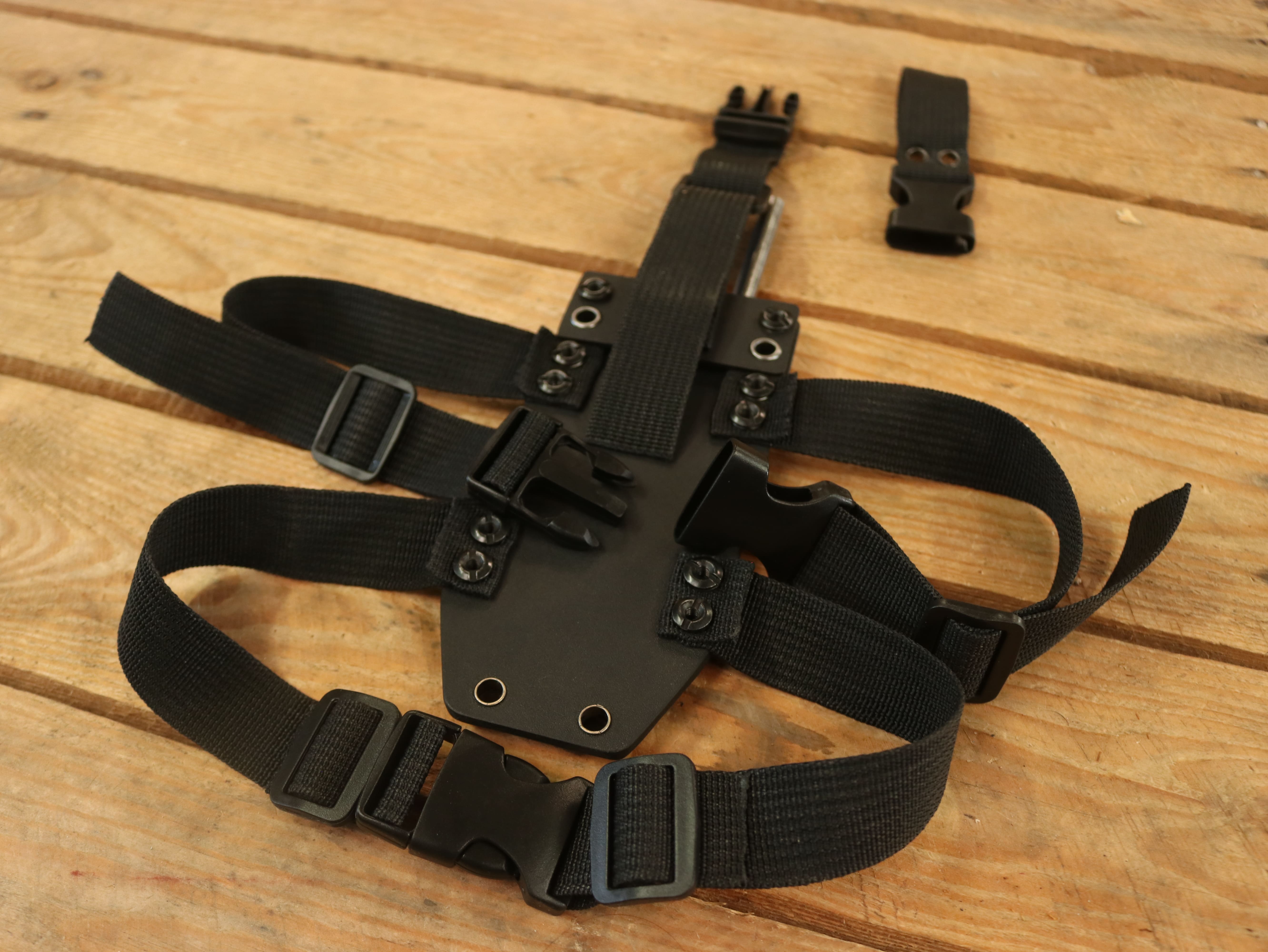 KIT sangle de port à la cuisse pour Etuis Kydex bo-shuriken (x3) – Image 2